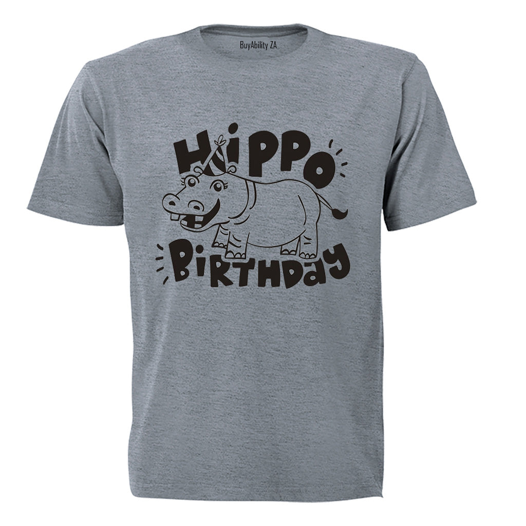 Hippo Birthday - Kids T-Shirt