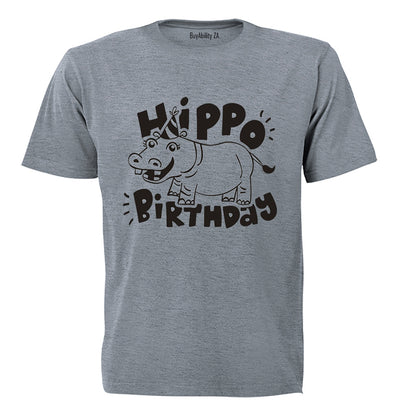 Hippo Birthday - Kids T-Shirt