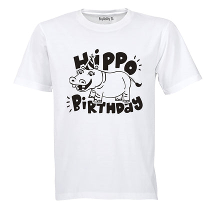 Hippo Birthday - Kids T-Shirt