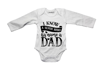 His Name Is DAD - Baby Grow