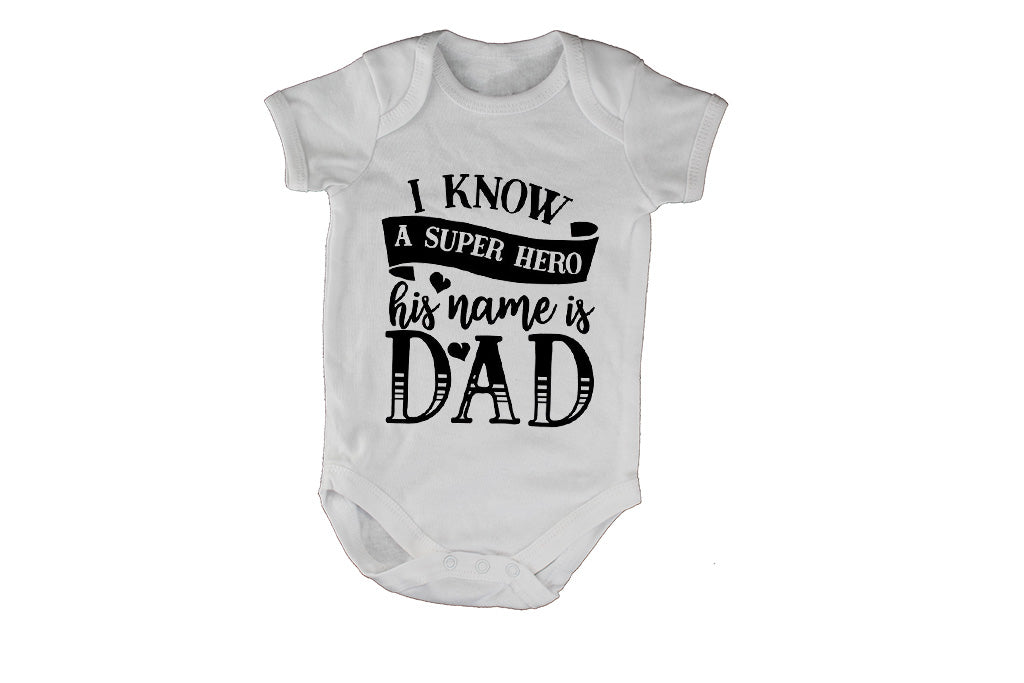 His Name Is DAD - Baby Grow - BuyAbility South Africa