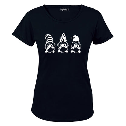 Ho Ho - Christmas Gnomes - Ladies - T-Shirt