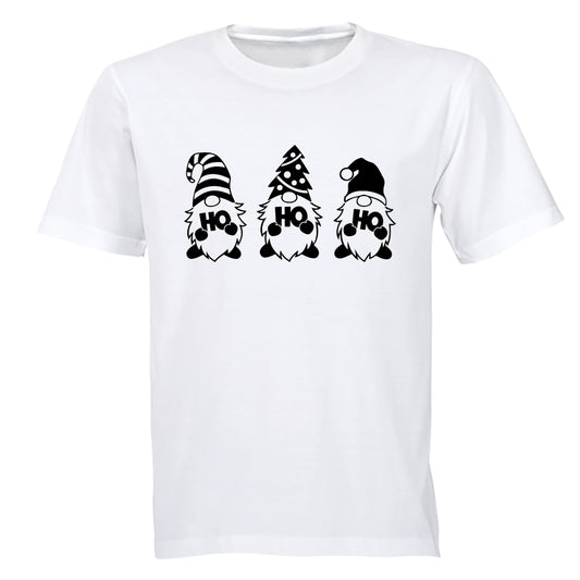 Ho Ho - Christmas Gnomes - Kids T-Shirt - BuyAbility South Africa