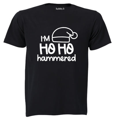 Ho Ho Hammered - Christmas Hat - Adults - T-Shirt