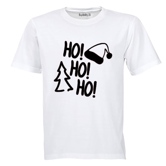 Ho Ho Ho - Christmas Tree - Kids T-Shirt