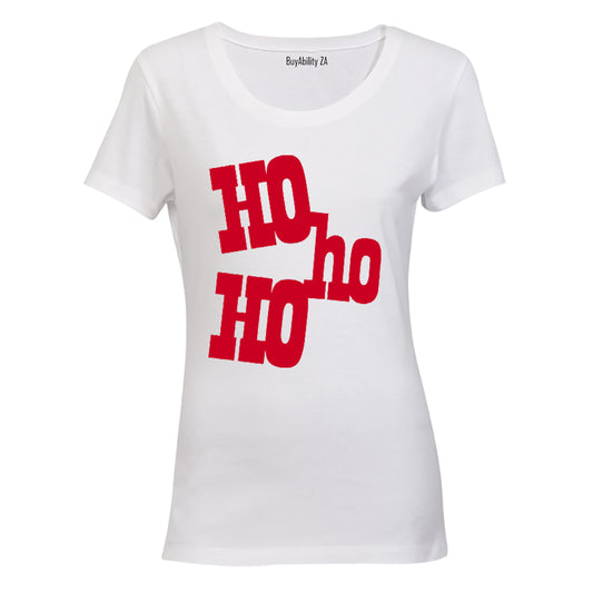 Ho Ho Ho - Christmas - Ladies - T-Shirt
