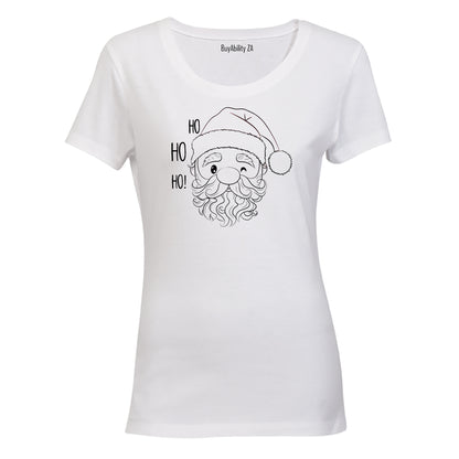 Ho Ho Santa - Christmas - Ladies - T-Shirt