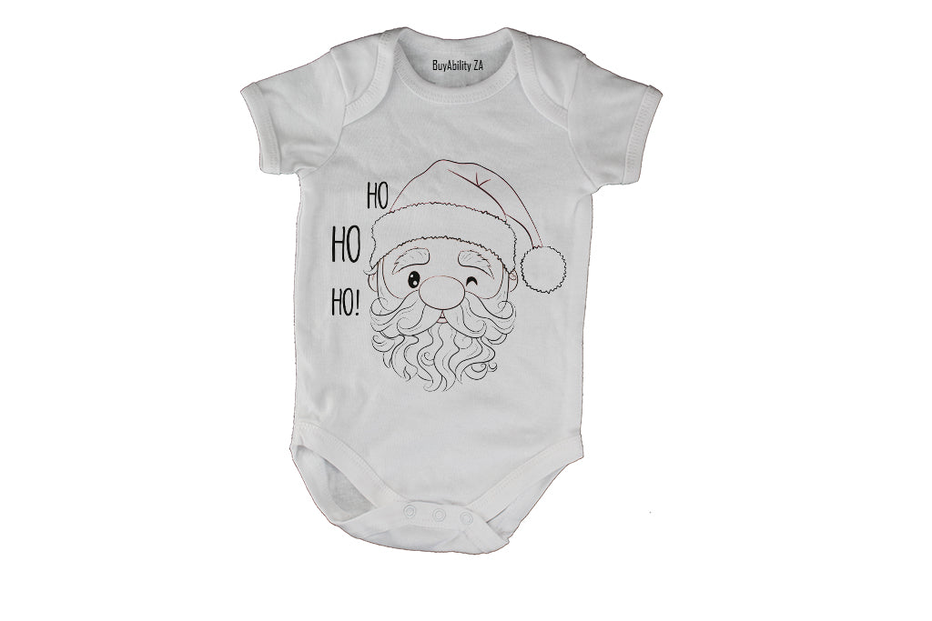Ho Ho Santa - Christmas - Baby Grow