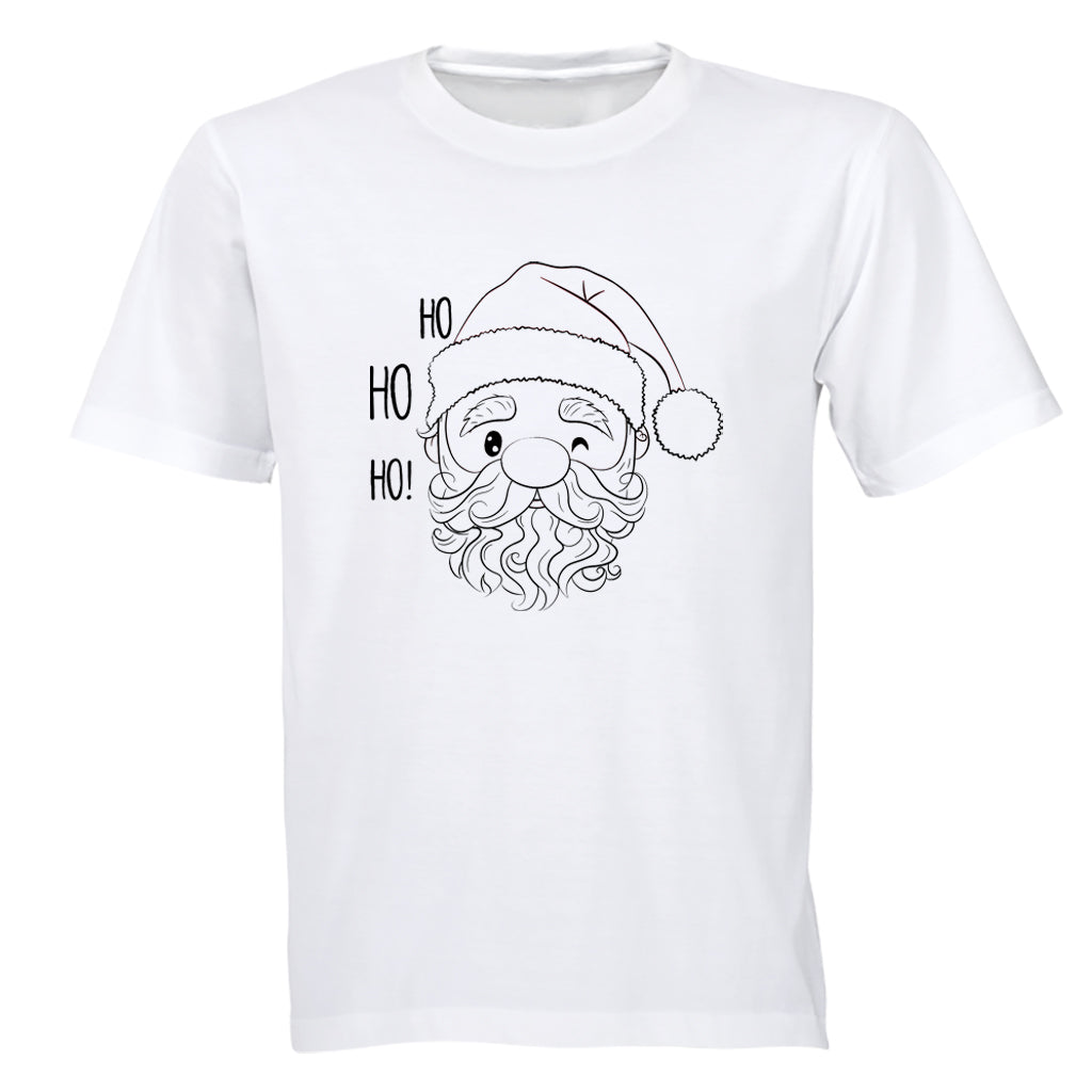 Ho Ho Santa - Christmas - Adults - T-Shirt - BuyAbility South Africa