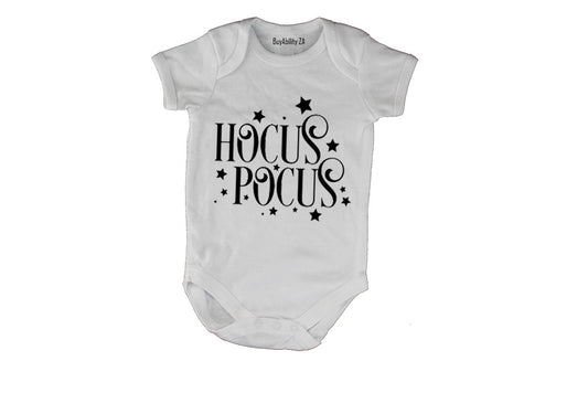 Hocus Pocus - Stars - Halloween - Baby Grow