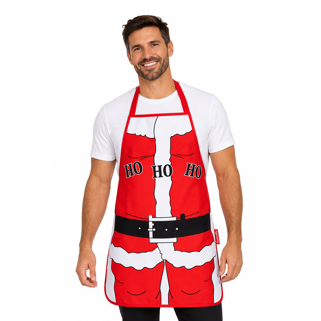 Santa Claus Christmas Apron - HO HO HO