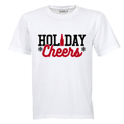 Holiday Cheers - Christmas - Adults - T-Shirt
