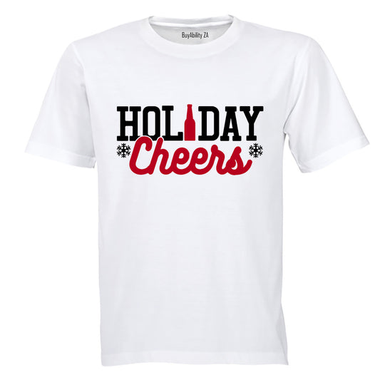 Holiday Cheers - Christmas - Adults - T-Shirt