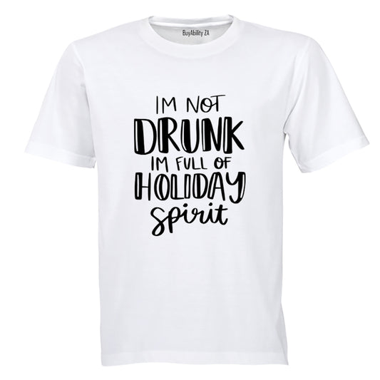 Holiday Spirit - Christmas - Adults - T-Shirt - BuyAbility