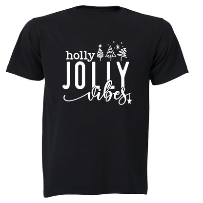 Holly Jolly Vibes - Christmas - Kids T-Shirt - BuyAbility South Africa