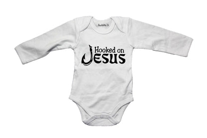 Hooked on Jesus - Baby Grow