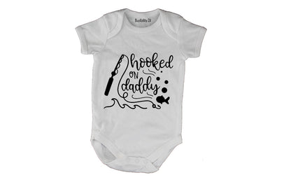 Hooked on Daddy - Baby Grow