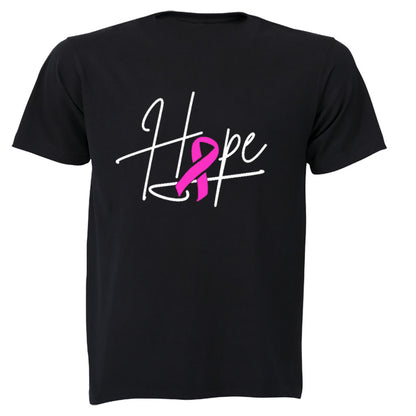 Hope - Cancer Ribbon - Adults - T-Shirt - BuyAbility South Africa