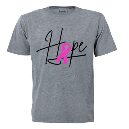 Hope - Cancer Ribbon - Adults - T-Shirt