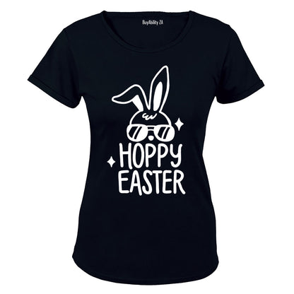 Hoppy Easter - Cool Bunny - Ladies - T-Shirt