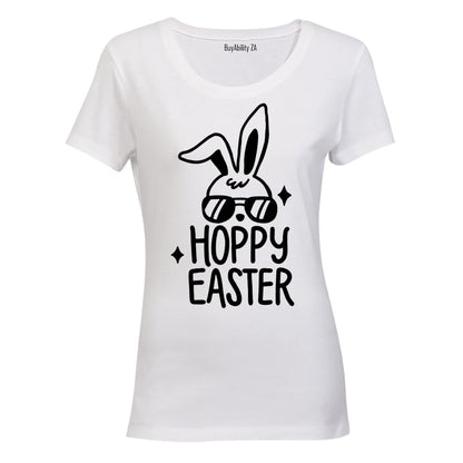 Hoppy Easter - Cool Bunny - Ladies - T-Shirt