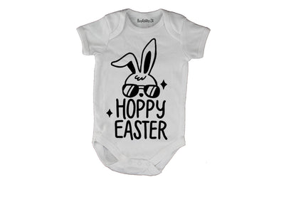 Hoppy Easter - Cool Bunny - Baby Grow
