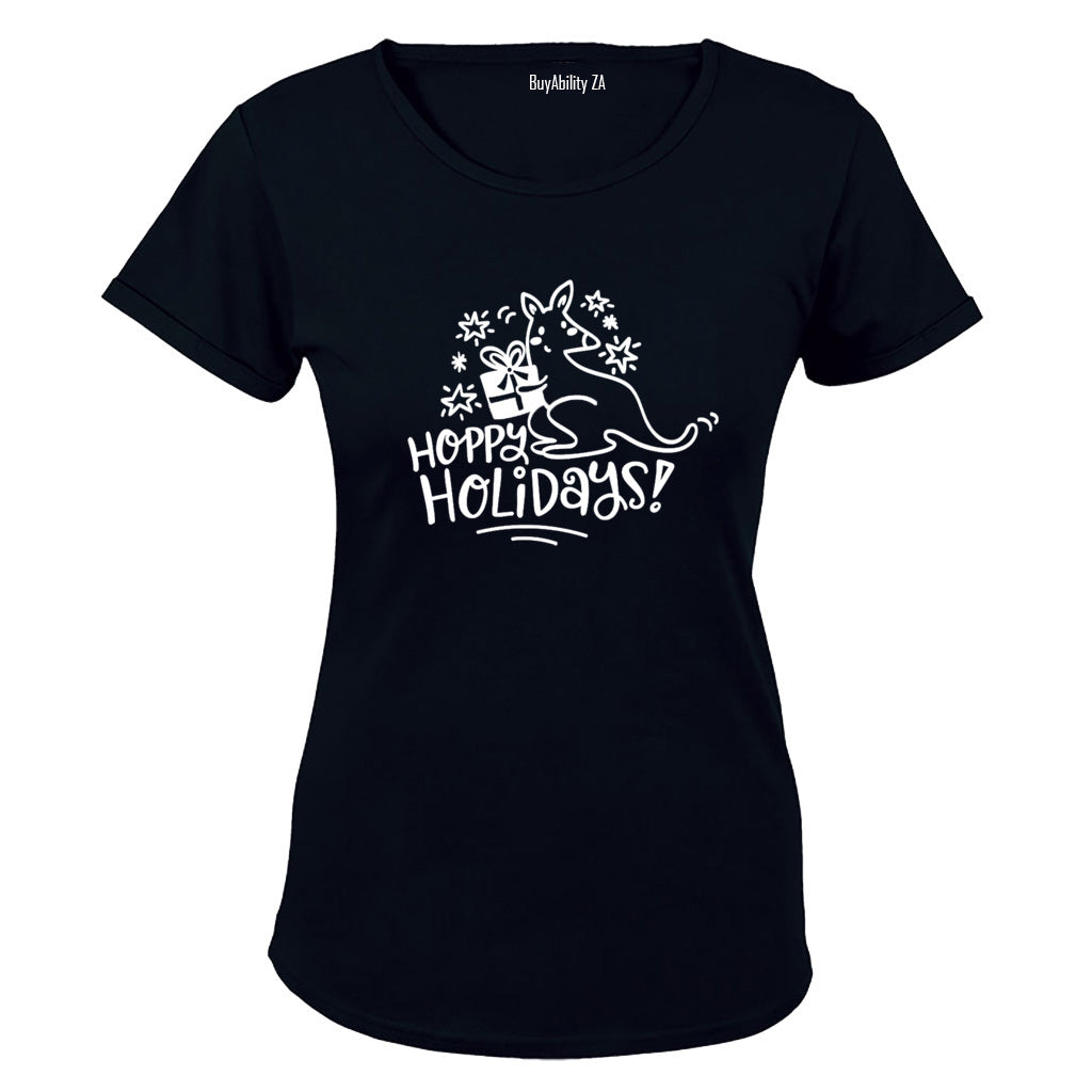 Hoppy Holidays - Christmas - Ladies - T-Shirt