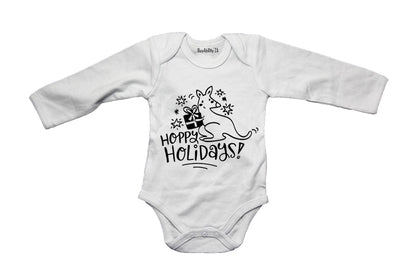 Hoppy Holidays - Christmas - Baby Grow