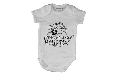 Hoppy Holidays - Christmas - Baby Grow