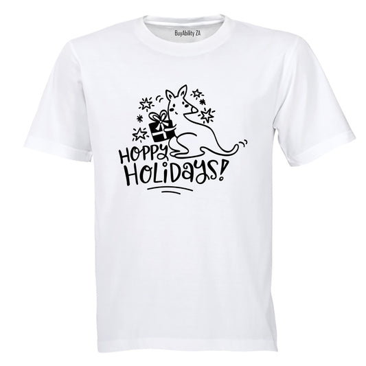 Hoppy Holidays - Christmas - Adults - T-Shirt