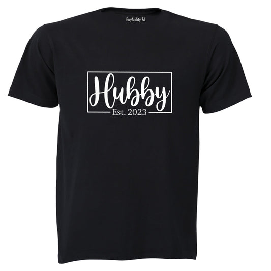 Hubby - Est.2023 - Adults - T-Shirt