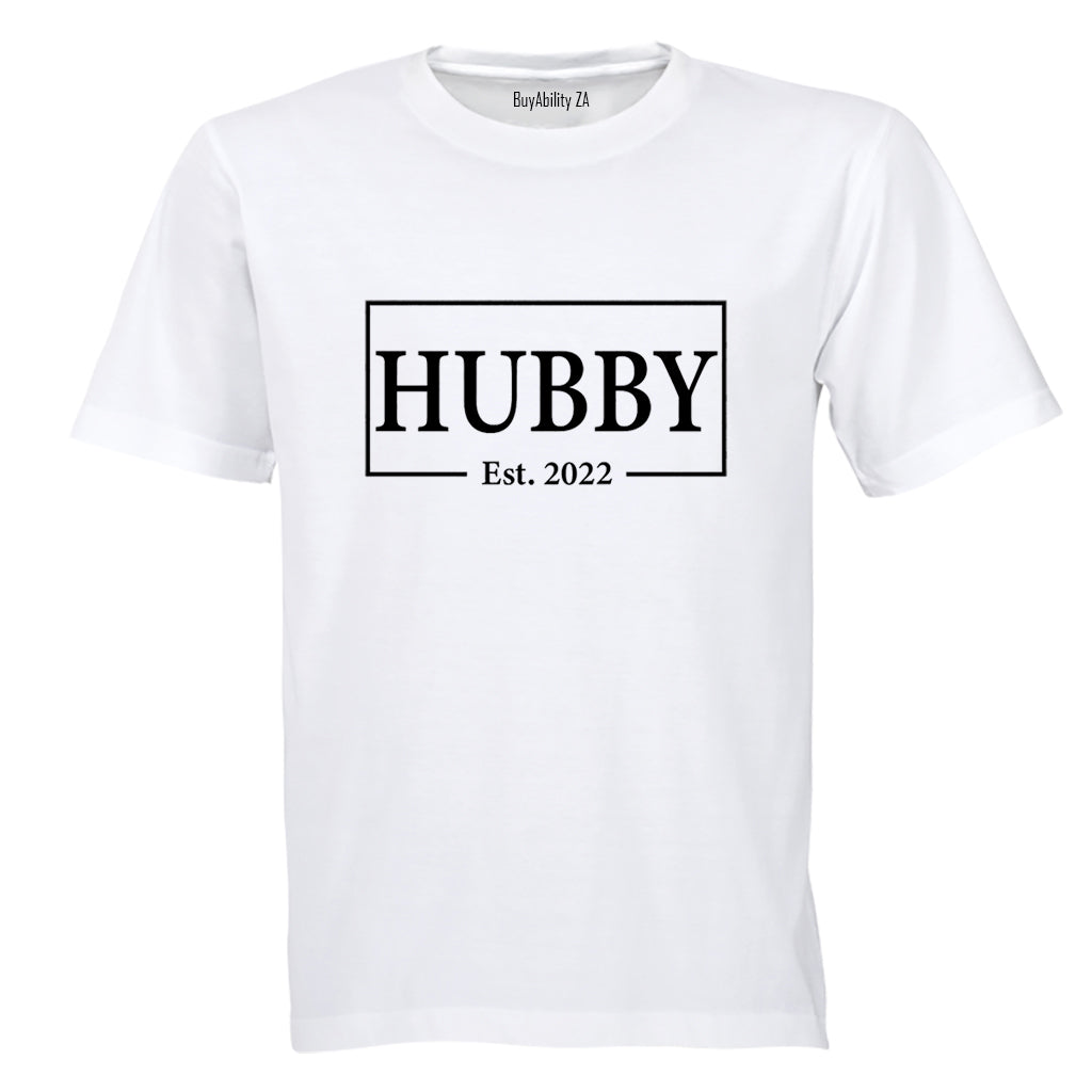 Hubby EST. 2022 - Adults - T-Shirt