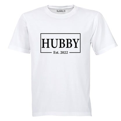 Hubby EST. 2022 - Adults - T-Shirt