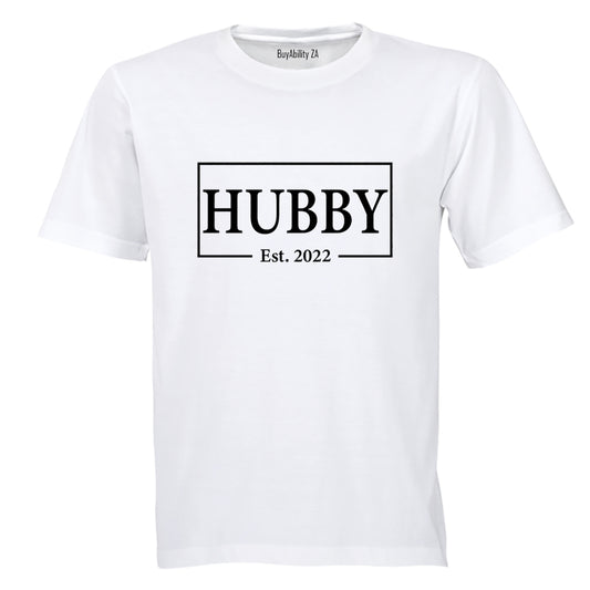 Hubby EST. 2022 - Adults - T-Shirt