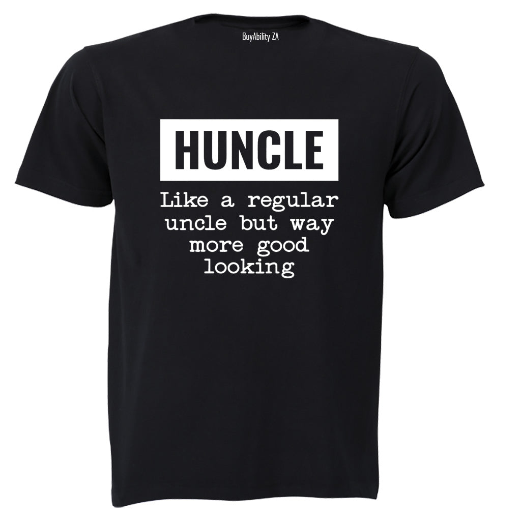 Huncle - Good Looking Uncle - Adults - T-Shirt - BuyAbility
