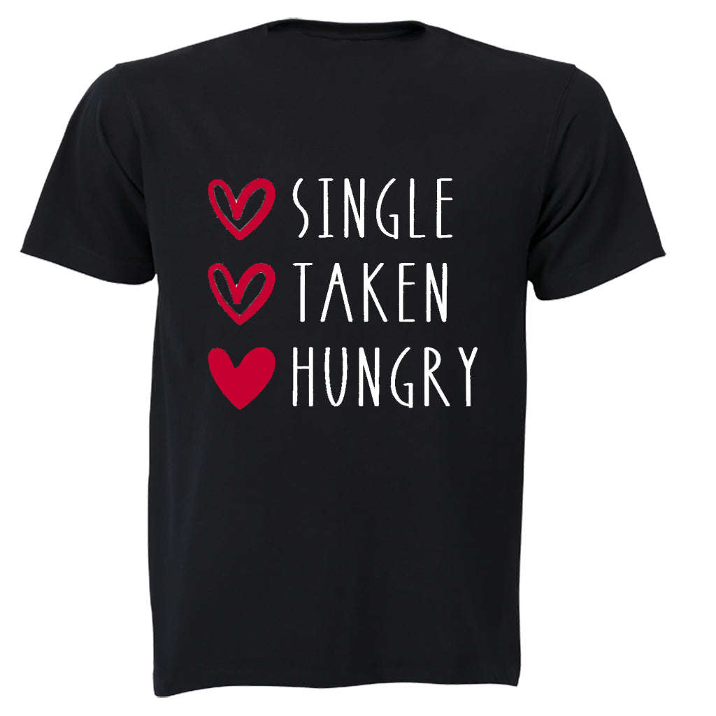 Hungry - Valentine - Adults - T-Shirt - BuyAbility South Africa