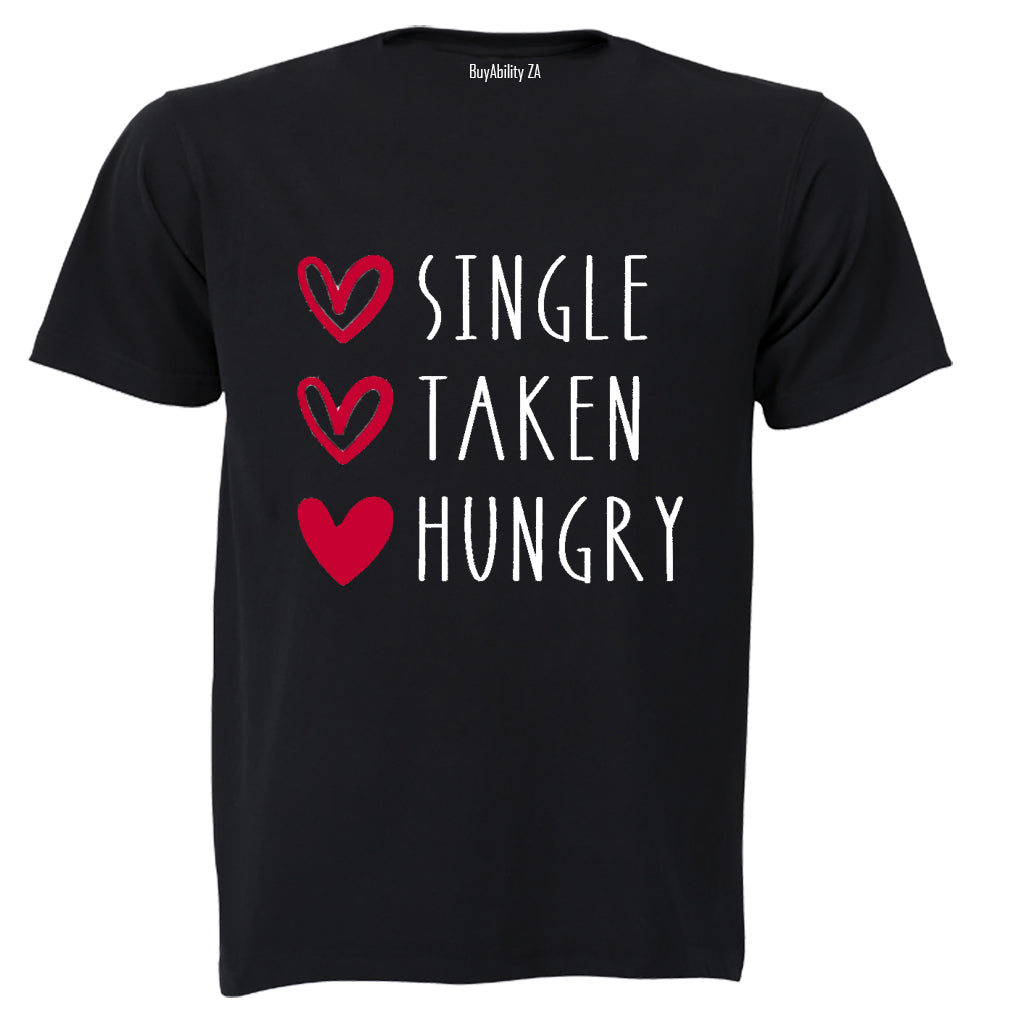 Hungry - Valentine - Adults - T-Shirt
