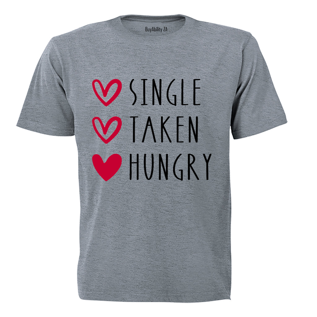 Hungry - Valentine - Adults - T-Shirt