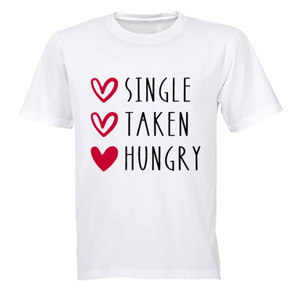 Hungry - Valentine - Adults - T-Shirt - BuyAbility South Africa