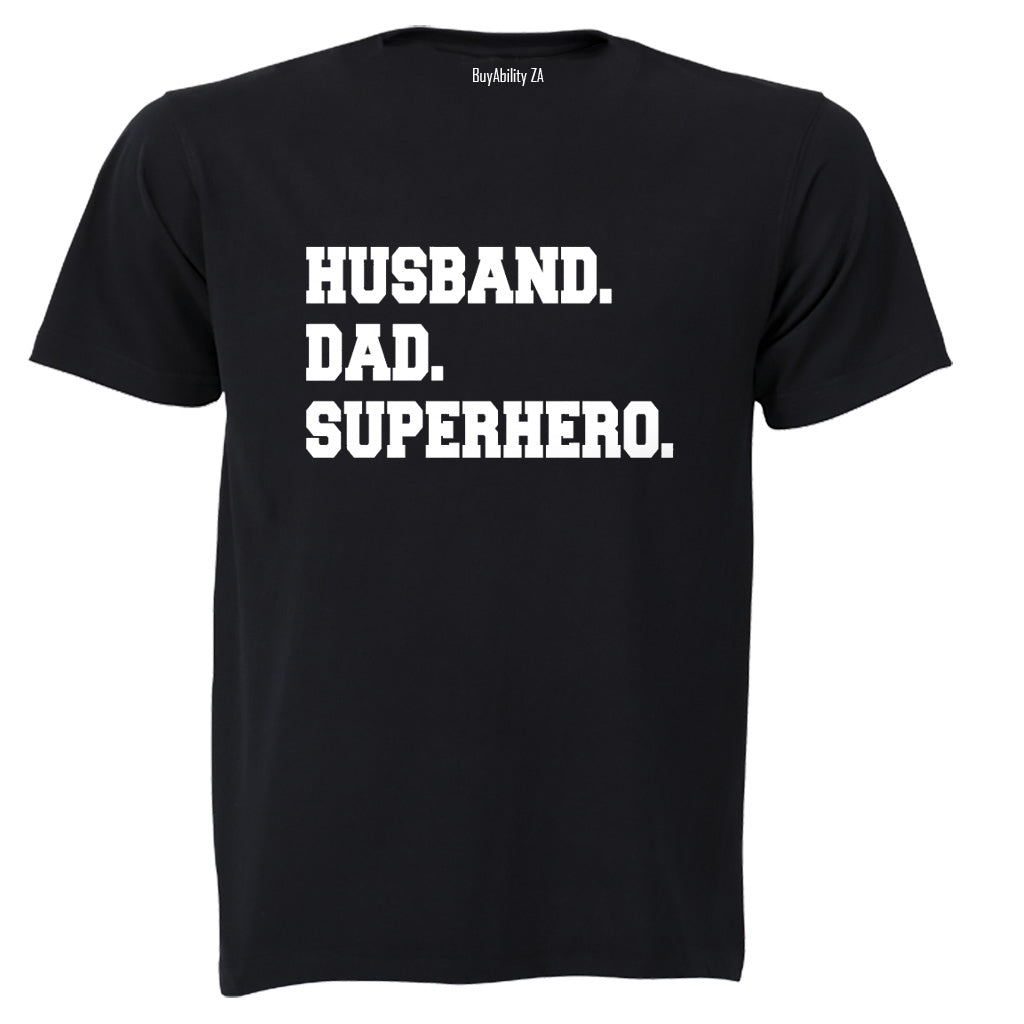 Husband. Dad - Adults - T-Shirt