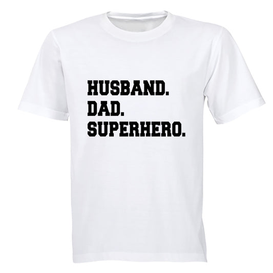 Husband. Dad - Adults - T-Shirt - BuyAbility South Africa