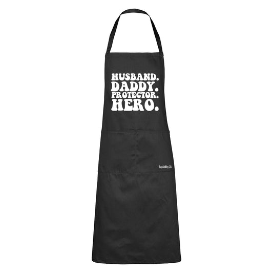 Husband. Daddy. Hero - Apron - BuyAbility South Africa