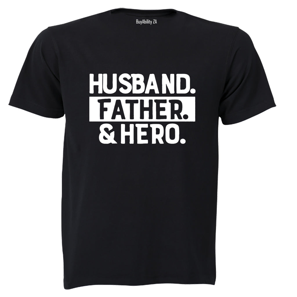 Husband. Father - Adults - T-Shirt