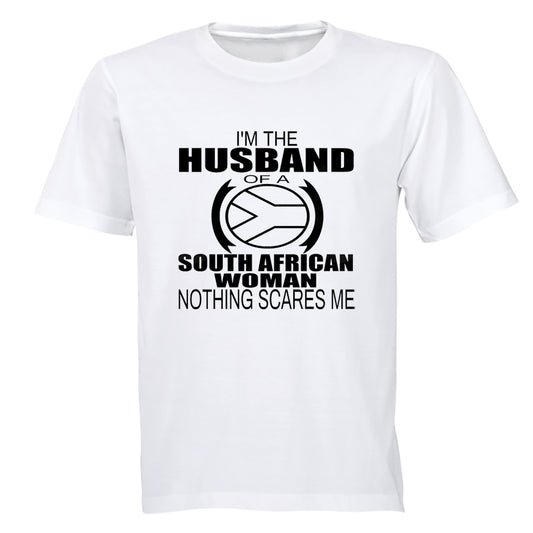 Husband of a South African Woman - Adults - T-Shirt - BuyAbility South Africa