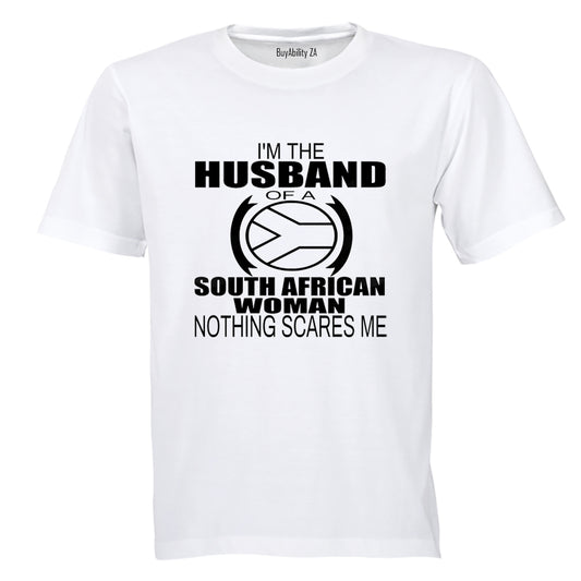 Husband of a South African Woman - Adults - T-Shirt