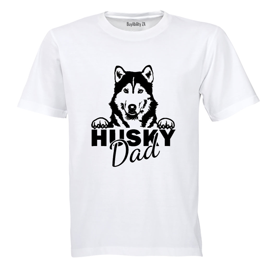 Husky Dad - Adults - T-Shirt
