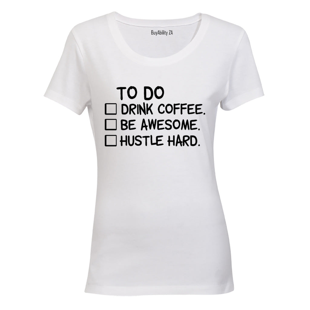 Hustle Hard - Ladies - T-Shirt