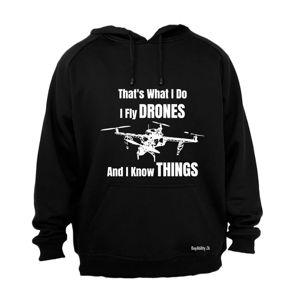 I Fly Drones - Hoodie - BuyAbility South Africa