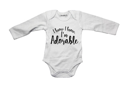 I Know I'm Adorable - Baby Grow - BuyAbility South Africa