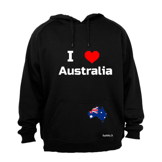 I Love Australia - Hoodie